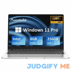 Auusda 14.1" Laptop Intel Celeron J4125 8GB Ram Ssd