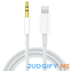 Aux Cord for iPhone Lightning to 3.5 mm Aux Cable for Car Stereo