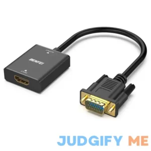 BENFEI HDMI to VGA HDMI to VGA Adapter with 3.5mm Audio Jack Compatible TV Stick