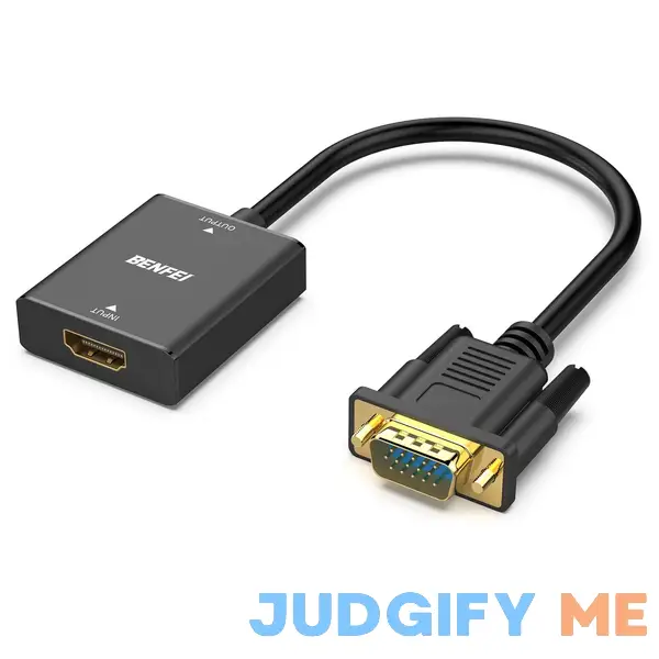 BENFEI HDMI to VGA HDMI to VGA Adapter with 3.5mm Audio Jack Compatible TV Stick BENFEI HDMI to VGA HDMI to VGA Adapter with 3.5mm Audio Jack Compatible TV Stick