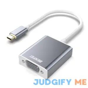 BENFEI USB C to VGA Adapter Thunderbolt 3/4 to VGA Adapter Compatible with iPhone 15 Pro/Max