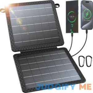 BLAVOR 10W Portable Solar Charger(5V/2A Max)
