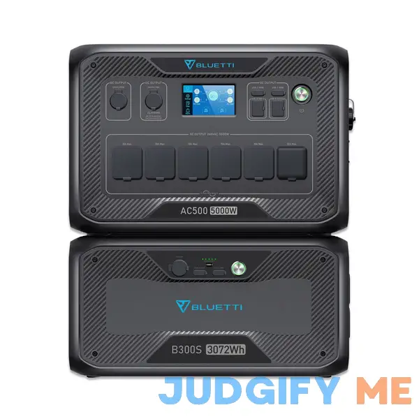 BLUETTI AC500 + B300S Home Battery Backup BLUETTI AC500 + B300S Home Battery Backup