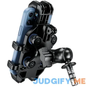 BRCOVAN Motorcycle Fork Stem Phone Mount with Vibration Dampener