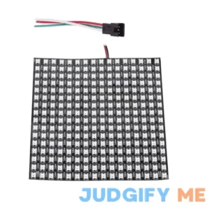 BTF-LIGHTING WS2812B ECO RGB Alloy Wires 5050SMD Individual Addressable 16X16 256 Pixels LED Matrix Flexible FPCB Full Color Works with K-1000C