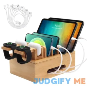 Bamboo Charging Stations for Multi Devices