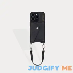 Bandolier Style Emma Bandolet Strap in Black/Silver