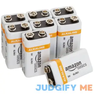 Basics 9 Volt Everyday Alkaline Batteries