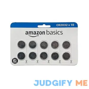 Basics Cr2032 3 Volt Lithium Coin Cell Battery