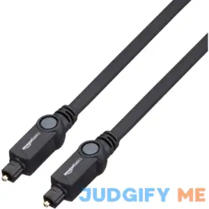 Basics Digital Optical Audio Toslink Cable