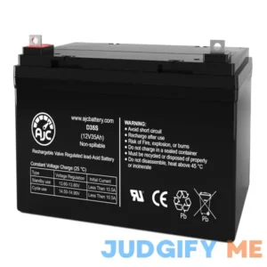 BatteryClerk Sigmastek Sp12-35 NB 12V 35Ah Sealed Lead Acid Battery