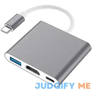 Battony USB C to HDMI Adapter USB Type C Adapter Multiport AV Converte