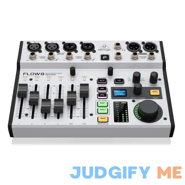 Behringer FLOW 8 8-Input Digital Mixer with Bluetooth Behringer FLOW 8 8-Input Digital Mixer with Bluetooth