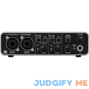 Behringer U-Phoria UMC202HD USB Audio Interface