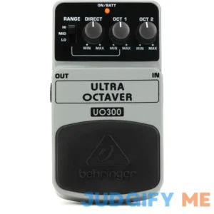 Behringer UO300 Ultra 3-Mode Octaver Effects Pedal