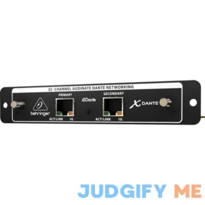 Behringer X-Dante 32-Channel AD Expansion Card for X32