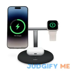 Belkin 3-in-1 Wireless Charger with MagSafe Charging 15W