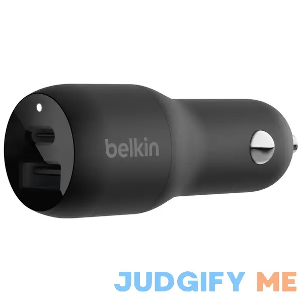 Belkin Dual Car Charger with PPS Belkin Dual Car Charger with PPS