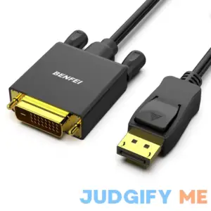 Benfei DisplayPort to DVI 6 Feet Cable