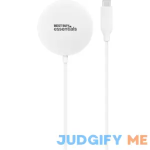 Best Buy essentials 10 W Qi Certified Magnetic Wireless Charger for iPhone 12