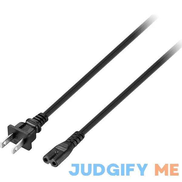 Best Buy essentials 2-Slot Non-Polarized Power Cord Best Buy essentials 2-Slot Non-Polarized Power Cord