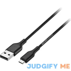 Best Buy essentials 5' USB-A to Micro USB Charge-and-Sync Cable