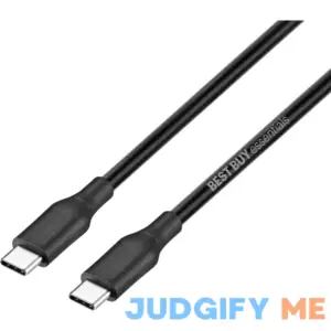 Best Buy essentials 9' USB-C to USB-C Charge-and-Sync Cable