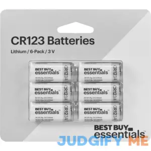 Best Buy essentials CR123