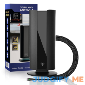 Best Indoor TV Antenna 2024 Premium HDTV Digital Indoor TV Antenna with Stand 360 Mile Range Amplified with Signal Booster