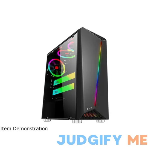 Bgears b-vigor RGB Mid tower with front RGB light and side tempered glass B-VIGOR RGB - BLACK Bgears b-vigor RGB Mid tower with front RGB light and side tempered glass B-VIGOR RGB - BLACK