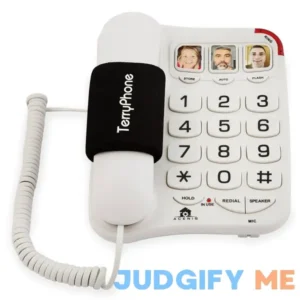 Big Button Phone for Seniors Corded Landline Telephone One-Touch Dialling for Visually Impaired