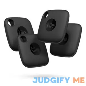 Black Tile Mate 4-Pack Bluetooth Key Finders