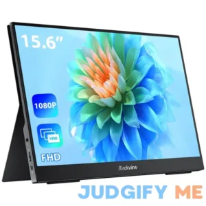 Blackview Portable Monitor 15.6 inch FHD 1080p Gaming Monitor with Dual Speakers/Mini Hdmi