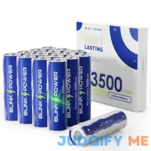 BlinksPower Lithium Batteries AA 3500mAh NO.1 Lasting 1.5V Double A Lithium Battery