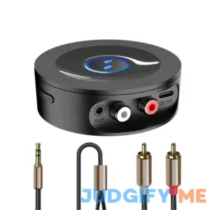 Bluetooth 5.2 Receiver for Home Stereo AUX Bluetooth Adapter for Stereo Receiver