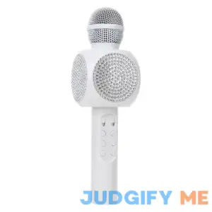 Bluetooth Karaoke Led Bling Mic With Speaker
