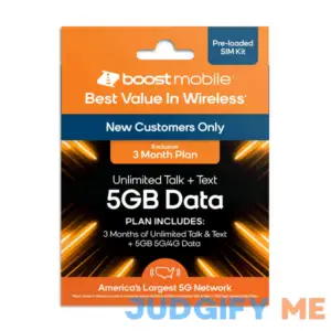 Boost Mobile 3 Months 5GB Plan SIM Card Kit