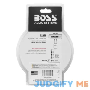 Boss Audio B25N Ground Loup Isolator