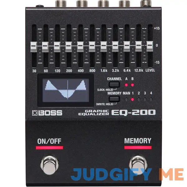 Boss EQ-200 Graphic Equalizer Pedal Boss EQ-200 Graphic Equalizer Pedal