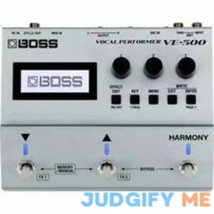 Boss VE-500 Vocal Performer Pedal