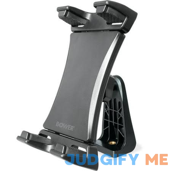 Bower Tripod Mount Holder with 45-Degree Tilt Made for Phones and Tablets Bower Tripod Mount Holder with 45-Degree Tilt Made for Phones and Tablets