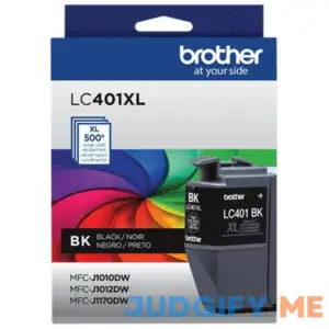 Brother High Yield Ink Cartridge LC401XLBKS