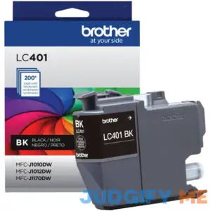 Brother LC401BKS Standard Yield Ink Cartridge
