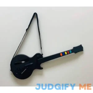 Buddies Wireless Guitar for Wii Guitar Hero and Rock Band Games Black