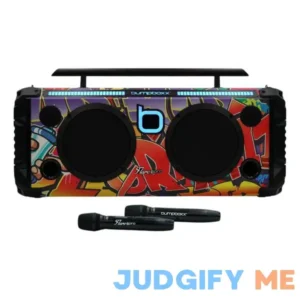 Bumpboxx Bluetooth Portable Speaker Boombox Flare8 Pro Retro Boombox with Bluetooth Speaker