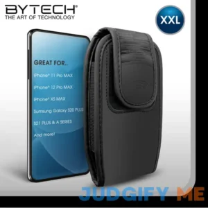 Bytech XXL Vertical Universal Smartphone Holster Case Compatible with iPhone 11 Pro Max