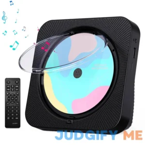 CD Player Portable with Bluetooth 5.1Desktop CD Player with HiFi Sound Speakers