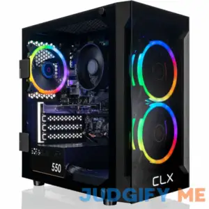 CLX SET TGMSETRXM2501BM Gaming Desktop Computer AMD Ryzen 7 5700G