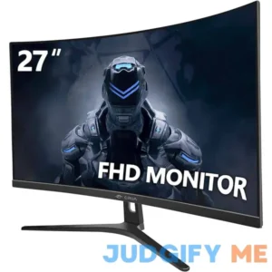 CRUA 27" 165Hz/180Hz Curved Gaming Monitor FHD 1080P