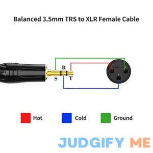 CableCreation 3.5mm Stereo Male to XLR Female Cable